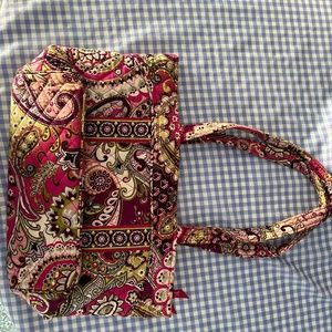 Vera Bradley small Vera tote in Very Berry